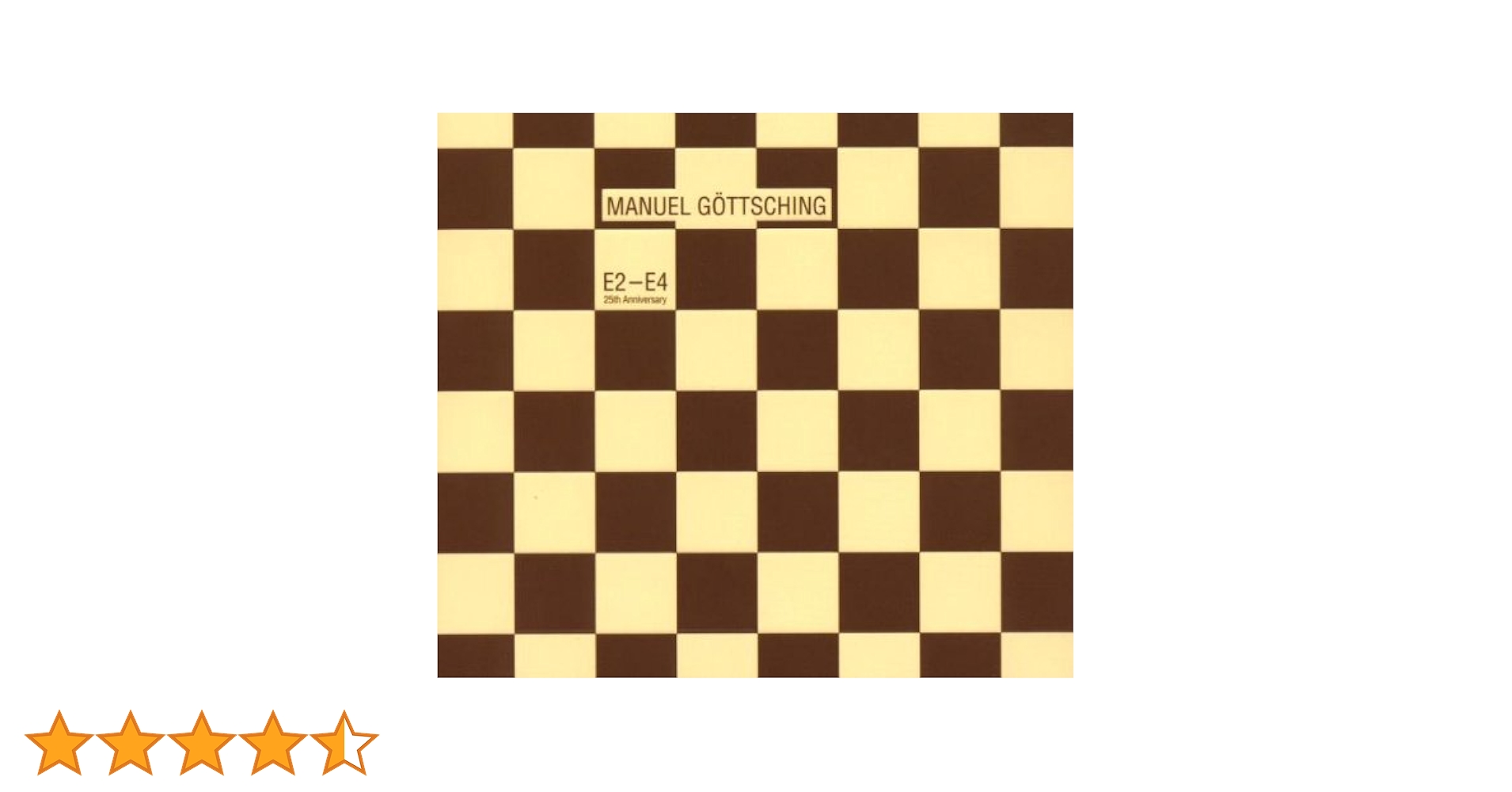 名盤！マニュエル・ゲッチングE2-E4 完全限定生産紙ジャケット廃盤 Amazon.co.jp: E2 E4: ミュージック